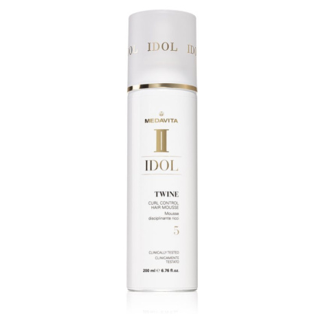 Medavita Idol Curl Control Hair Mousse pěna pro nepoddajné a kudrnaté vlasy 200 ml