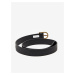 Černá dámský kožený pásek Tommy Jeans Logo Fashion Belt