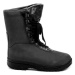 Arno Livex 382 černá nubuk pánská zimní kotníčková nadměrná obuv Černá