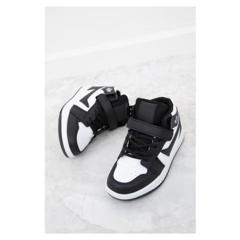 Soho Black-White Kids Unisex Sneakers 19643