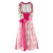 BONPRIX kostýmové šaty-dirndl Barva: Růžová, Mezinárodní
