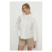 Košile Answear Lab dámská, bílá barva, regular, se stojáčkem