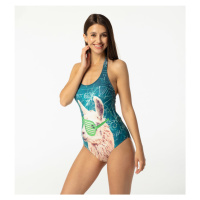 Aloha From Deer Woman's Smart Guy Open Back Swimsuit SSOB AFD161