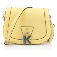 Crossbody karl lagerfeld k/lock md crossbody žlutá