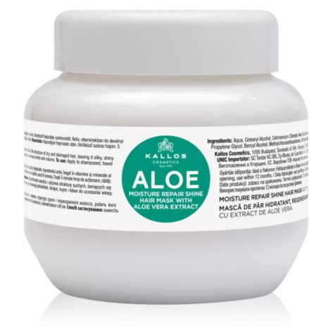Kallos KJMN Professional Aloe hydratační maska s aloe vera 275 ml