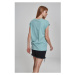 Tričko Urban Classics Ladies Extended Shoulder Tee - bluemint