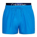 Pánské plavky Tkaný spodní díl SHORT DOUBLE WAISTBAND KM0KM00947CZV - Calvin Klein