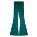 Kalhoty Undiz dámské, zelená barva