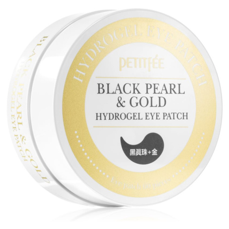 Petitfée Black Pearl & Gold hydrogelová maska na oční okolí 60 ks