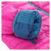 Dětská hi-therm bunda Alpine Pro IDIKO - růžovo-modrá
