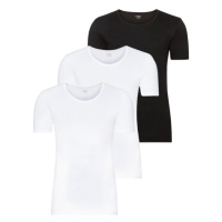 LIVERGY® Pánské spodní triko XXL, 3 kusy (černá/bílá)