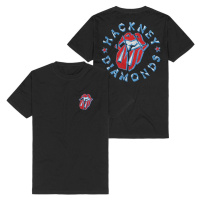 The Rolling Stones Hackney Diamonds Circle Tongue Tričko černá