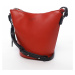 Luxusní crossbody kabelka Graciana, červená