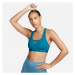 Nike SWOOSH Dámská sportovní podprsenka, modrá, velikost