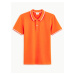 Oranžové pánské polo tričko Celio Decolrayeb