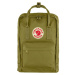 Fjällräven Kånken Laptop 13", Barva FOILAGE GREEN, Objem 10-20 L