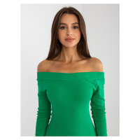 Zelené bavlněné šaty