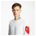 Comme des Garçons PLAY Longsleeve Tee White/ Red