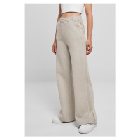 Dámské tepláky // Urban Classics / Ladies Heavy Terry Garment Dye Slit Pants war