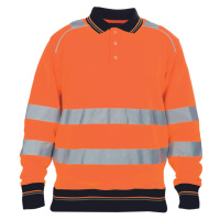 Knoxfield Knoxfield Pánská HI-VIS polo mikina 03060071 oranžová