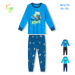 Chlapecké pyžamo - KUGO MP3779, světlonce modrá Barva: Modrá