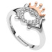 Disney Půvabný stříbrný prsten Princess CS00005SMPL-P.CS