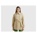 Benetton, Double-breasted Short Trench Coat