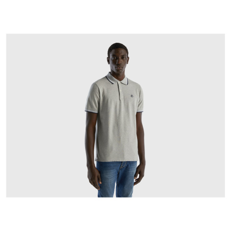 Benetton, Short Sleeve Stretch Cotton Polo United Colors of Benetton