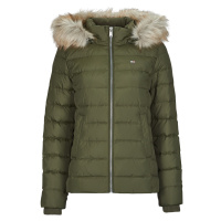 Tommy Jeans TJW BASIC HOODED DOWN JACKET EXT Khaki