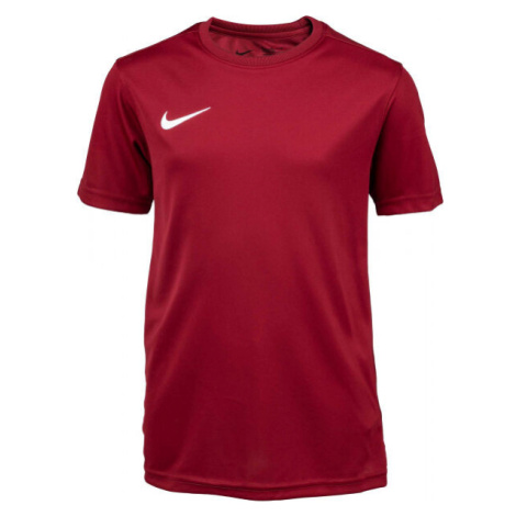 Nike DRI-FIT PARK 7 Dětský fotbalový dres, vínová, veľkosť
