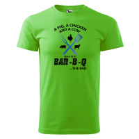 DOBRÝ TRIKO Pánské tričko s potiskem BAR-B-Q