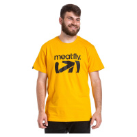 Meatfly pánské tričko Podium Deep Yellow | Žlutá