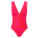 Dámské jednodílné plavky Flex Smart Summer OP 05 pt - - růžové M019 - TRIUMPH