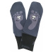 3PACK ponožky VoXX tmavě šedé (Barefootan-darkgrey) M