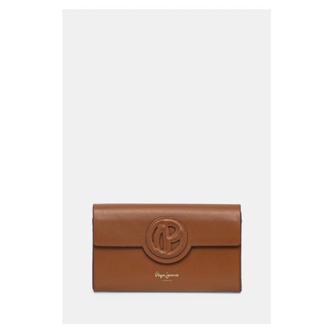 Peněženka Pepe Jeans LIMITED WALLET hnědá barva, PL070273