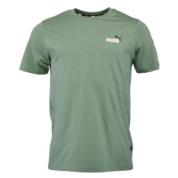 Puma ESSENTIALS+ TEE Pánské tričko, zelená, velikost