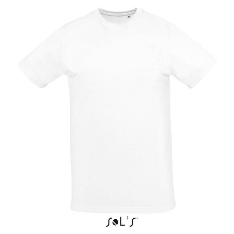 Unisex polyesterové tričko SUBLIMA - bílá SOL'S
