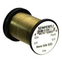 Semperfli Nit Nano Silk 50D 12/0 Olive