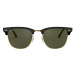Sluneční brýle Ray-Ban CLUBMASTER pánské, černá barva, 0RB3016