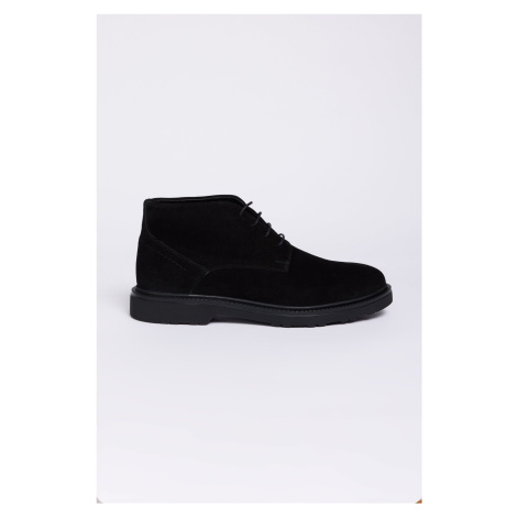ALTINYILDIZ CLASSICS Men's Black 100% Leather Warm Lace Up Boots AC&Co / Altınyıldız Classics