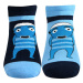 Dětské kotníkové ponožky Boma - Lichožrouti S, Hihlík Barva: Modrá
