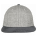 Kšiltovka // Flexfit Melange Velour Snapback grey/grey