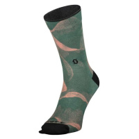 Scott TRAIL VERTIC CREW W Dámské ponožky, tmavě zelená, velikost
