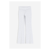H & M - Žerzejové kalhoty - šedá