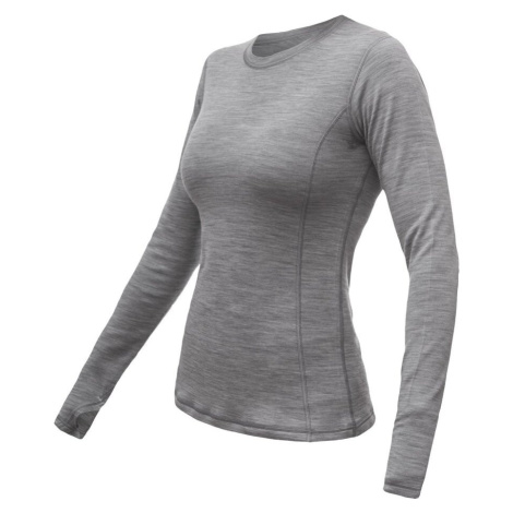 Dámské termo triko SENSOR Merino Bold cool gray