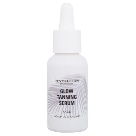 Makeup Revolution London Glow Tanning Serum SPF30 30 ml opalovací přípravek na obličej pro ženy