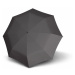 Černý elegantní vystřelovací dámský holový deštník s puntíky Verdana Doppler