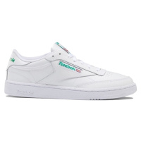 Reebok Sport Club C 85 Shoes - Intense White/Green Bílá