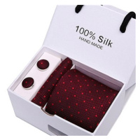 Gaira Manžetové knoflíčky s kapesníčkem a kravatou 7081-50
