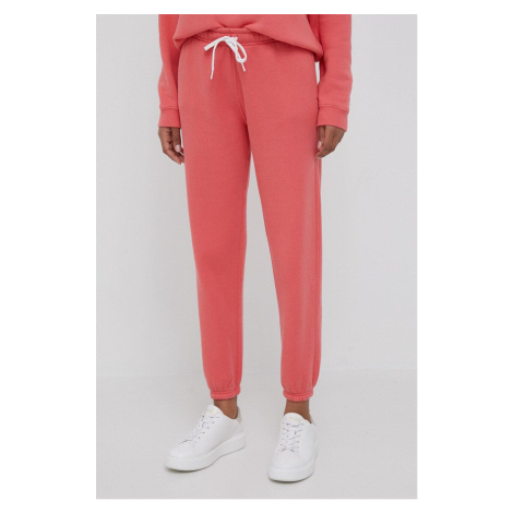 Tepláky Polo Ralph Lauren růžová barva, hladké, 211891560